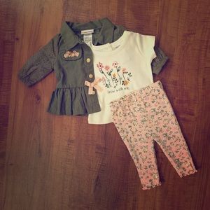 0/3 Matching set w/ Jacket